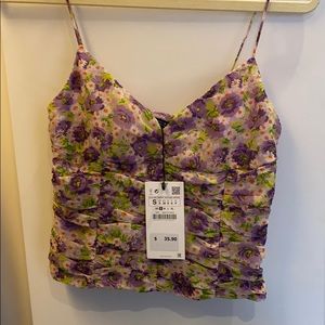 Brand new ruched tank